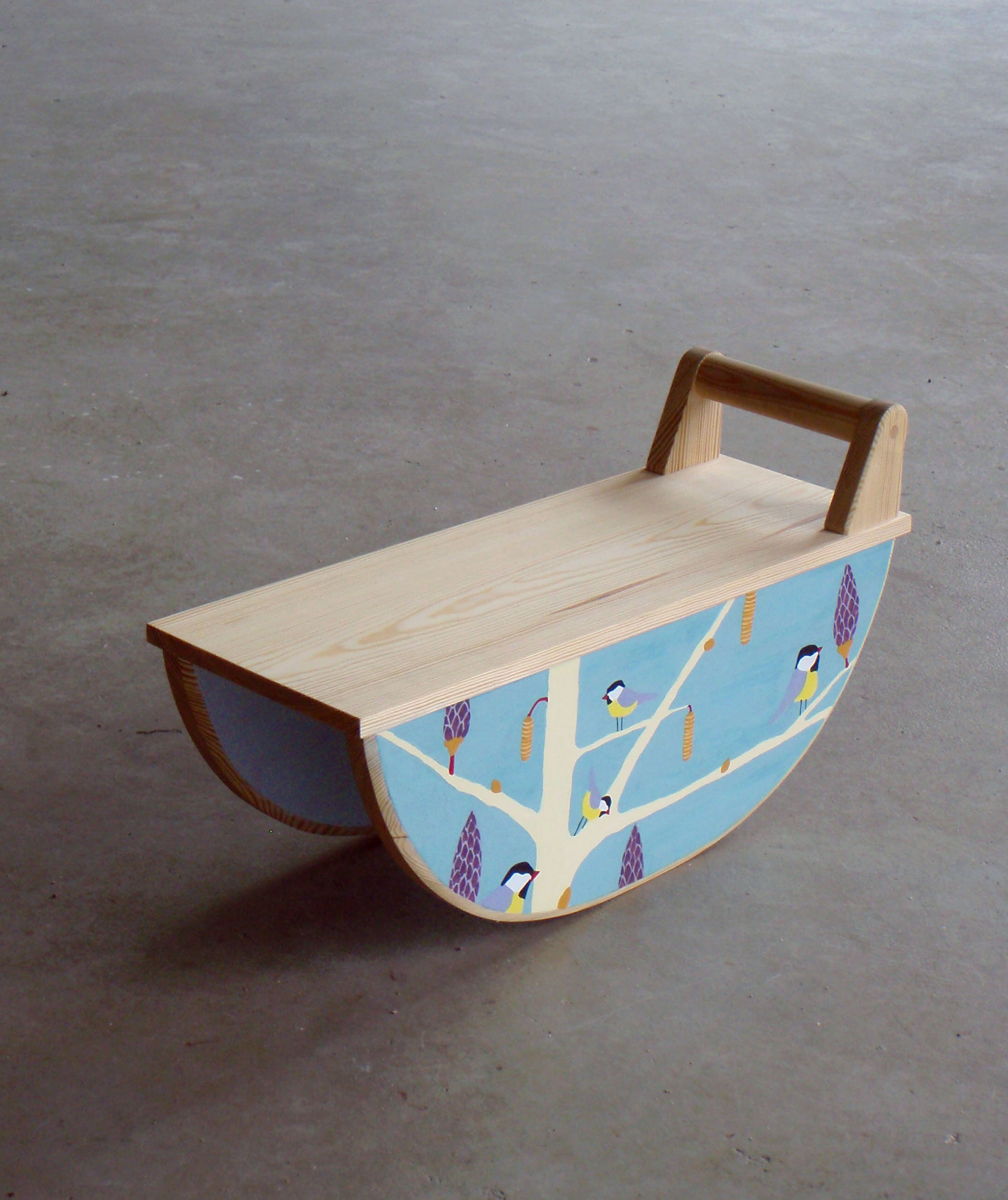 Trähantverk, möbelkonst