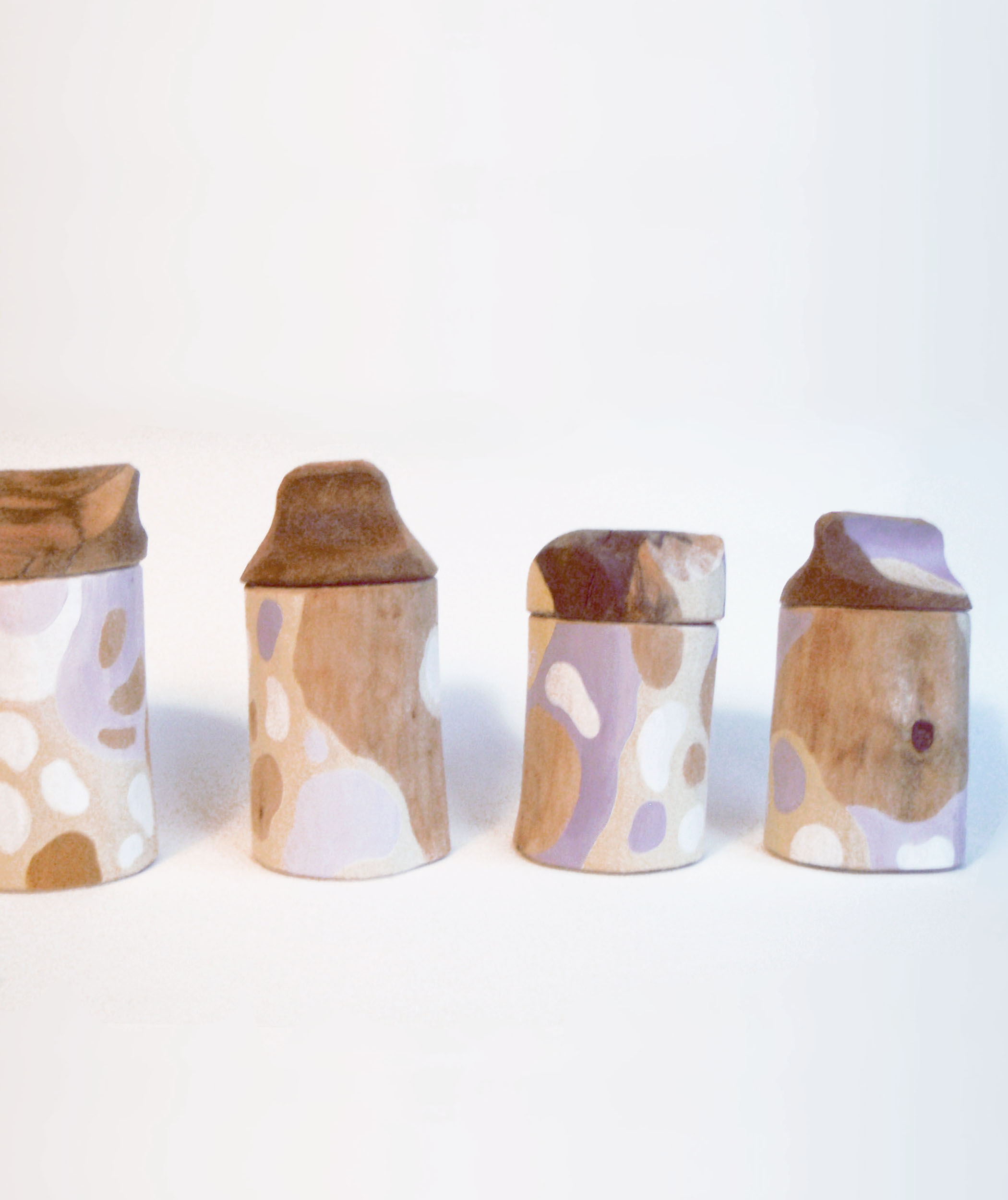 Krympburkar i björk