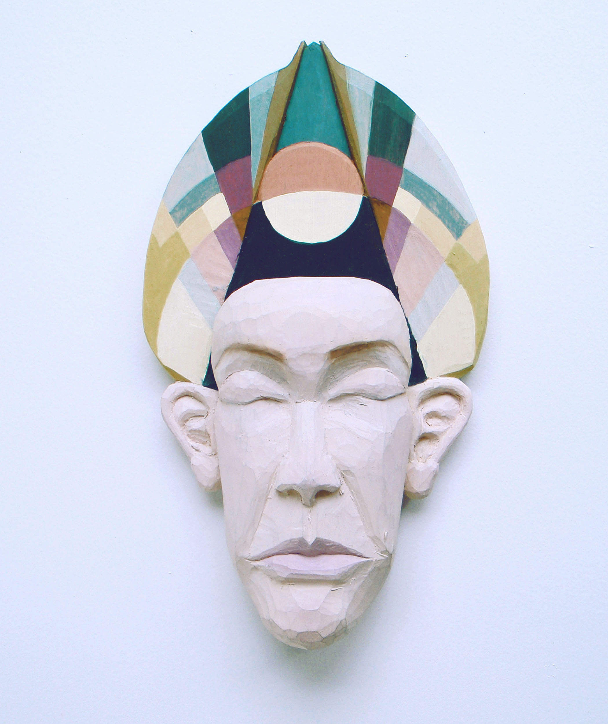 träfigur, träansikte, slöjdfigur, slöjdansikte