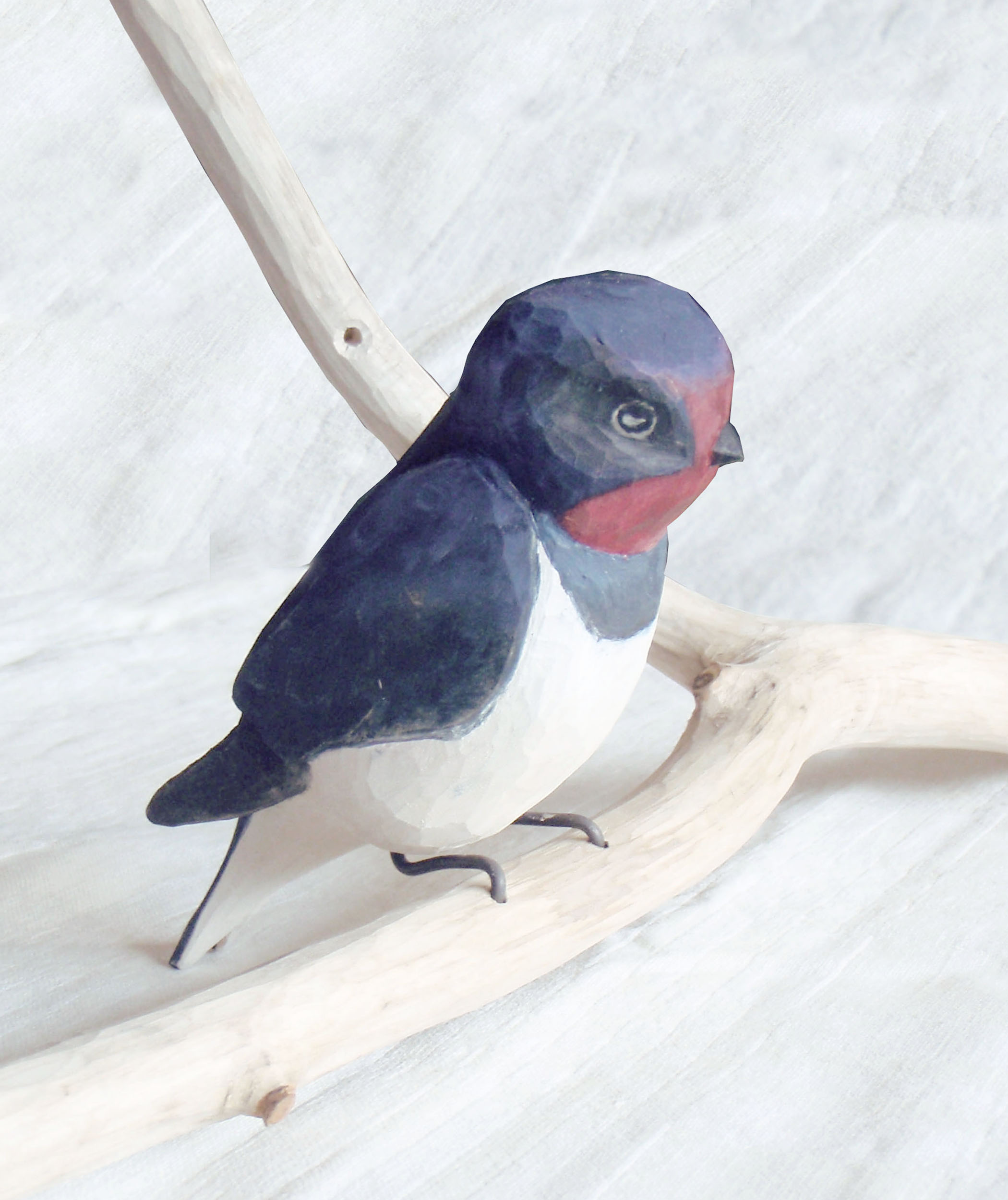 täljd fågel, snidad fågel, snidade fåglar, träfågel, slöjdfågel