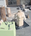 färskträ, färskträslöjd, träskulptur, träkropp