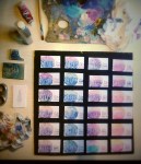 Visitkort träsnitt hemmatryck grafisk design