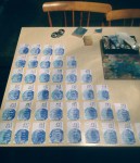 Visitkort träsnitt hemmatryck grafisk design